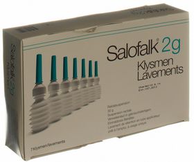 Salofalk 2g/30ml Klysmen 7 ST – PZN 7224636 из Германии