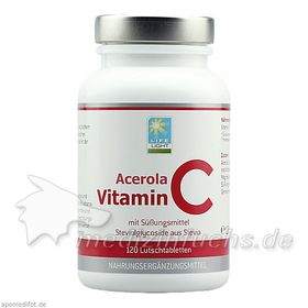 Acerola Vitamin C Lutschtabletten, 120 ST – PZN 234198 из Германии