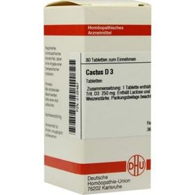 Cactus D 3 Tabletten (80 stk) – PZN 2125467 из Германии