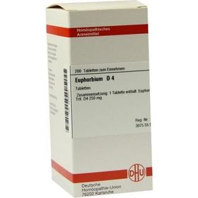 Euphorbium D 4 Tabletten (200 stk) – PZN 2898502 из Германии