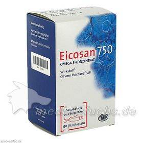 Eicosan 750 Omega-3-Konzentrat, 120 ST – PZN 1211383 из Германии