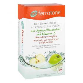 Ferrotone Eisen mit Apfelkonzentrat und Vitamin C (14X25 ml) – PZN 10399670 из Германии