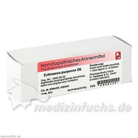 Echinacea purpurea D6, 10 G – PZN 908320 из Германии