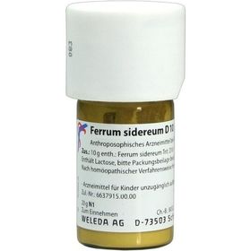 FERRUM SIDEREUM D10, 20 G – PZN 1616217 из Германии