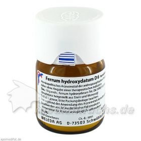 FERRUM HYDROXYDAT D 6, 50 G – PZN 1630594 из Германии