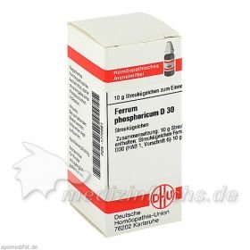 FERRUM PHOS D30, 10 G – PZN 1770881 из Германии