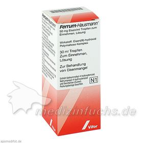 FERRUM HAUSMANN, 30 ML – PZN 2190861 из Германии