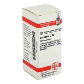 Lachesis D 10 Globuli (10 g) – PZN 4223636 из Германии