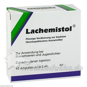 LACHEMISTOL, 10 ST – PZN 2074103 из Германии