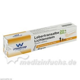 LEBERTRANSALBE 20% LICHTEN, 40 G – PZN 1217701 из Германии