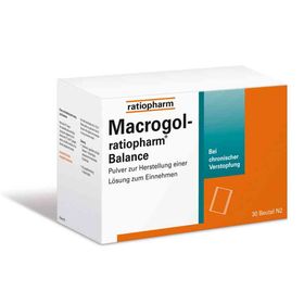 Macrogol-ratiopharm Balance (30 stk) – PZN 6553102 из Германии