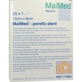 MaiMed-porefix steril 10cmx8cm, 25X1 ST – PZN 7795652 из Германии