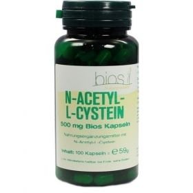 N-Acetyl-L-Cystein 500 mg BIOS Kapseln, 100 ST – PZN 1161745 из Германии