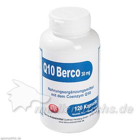 Q 10 Berco 30mg, 120 ST – PZN 458420 из Германии