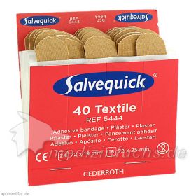 Salvequick Pflasterstrips elastisch, 40 ST – PZN 3071377 из Германии