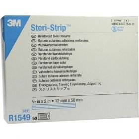 STERI STRIP 12MMX50MM 1549, 50X6 ST – PZN 6309112 из Германии