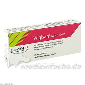 VAGISAN Milchs, 14 ST – PZN 3441 из Германии